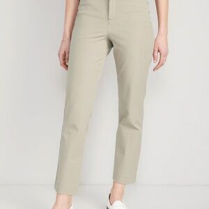 Old Navy Tan High-Rise Pants